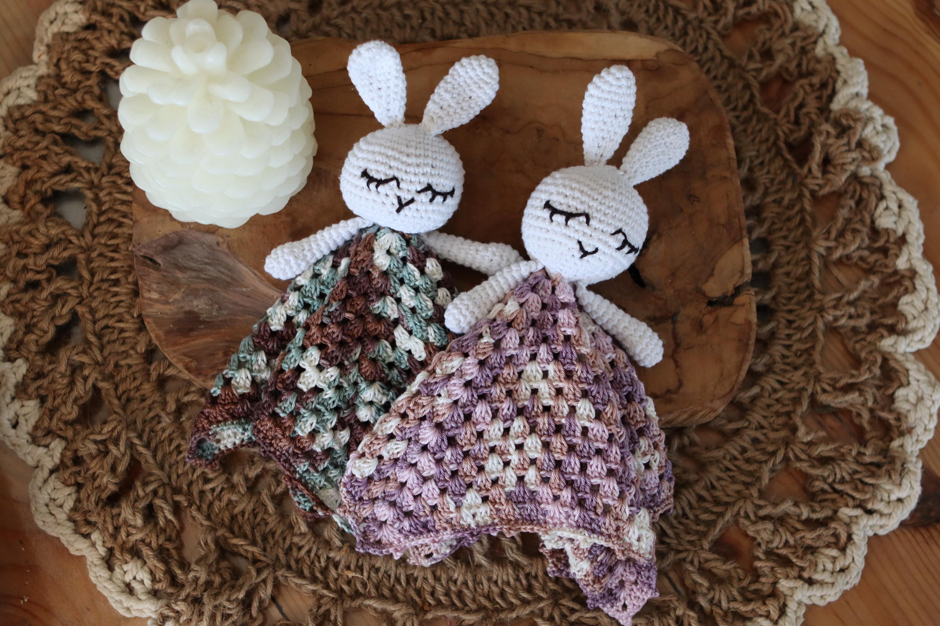 Doudou plat Carré granny
