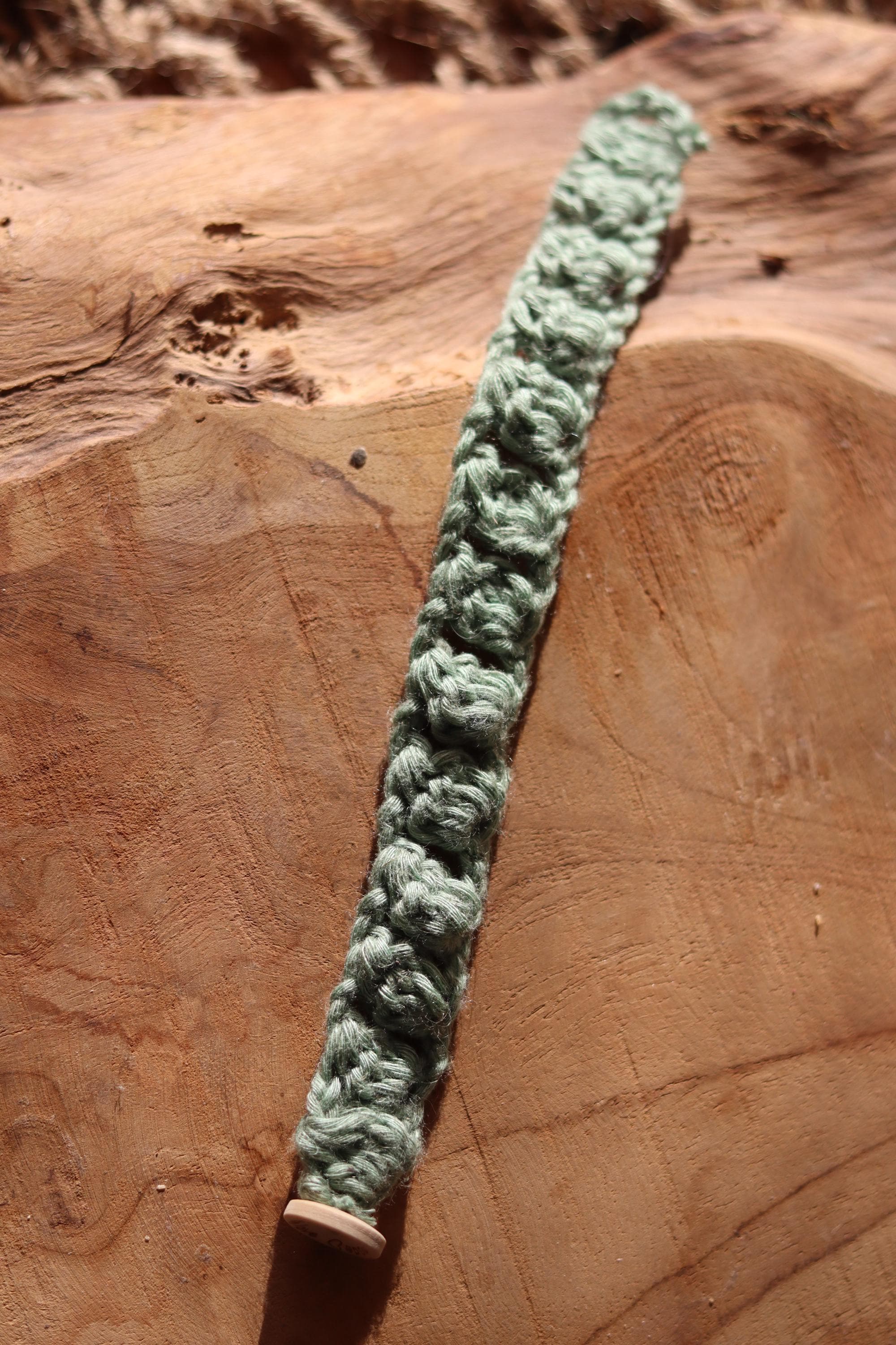 Bracelet crochet boule