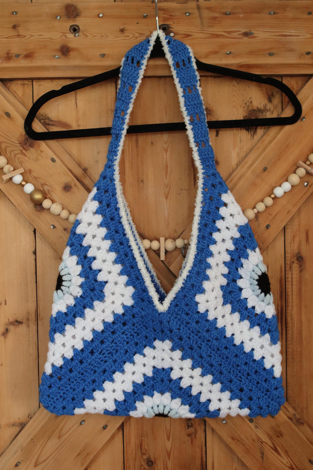 Tote bag granny square deux formats - Fait Main - Personnalisable