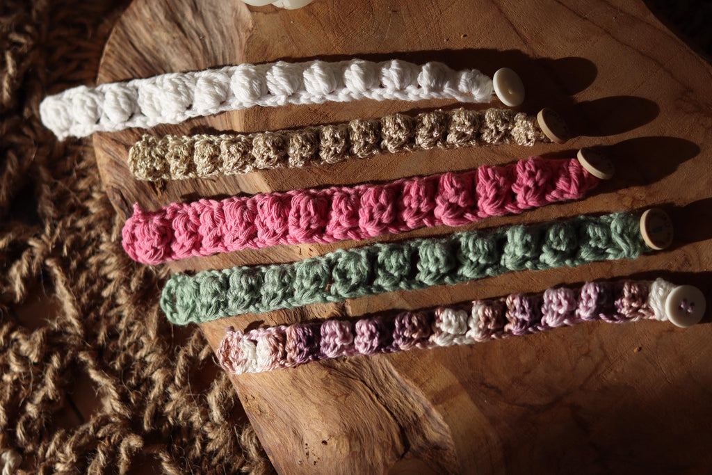 Bracelet crochet boule