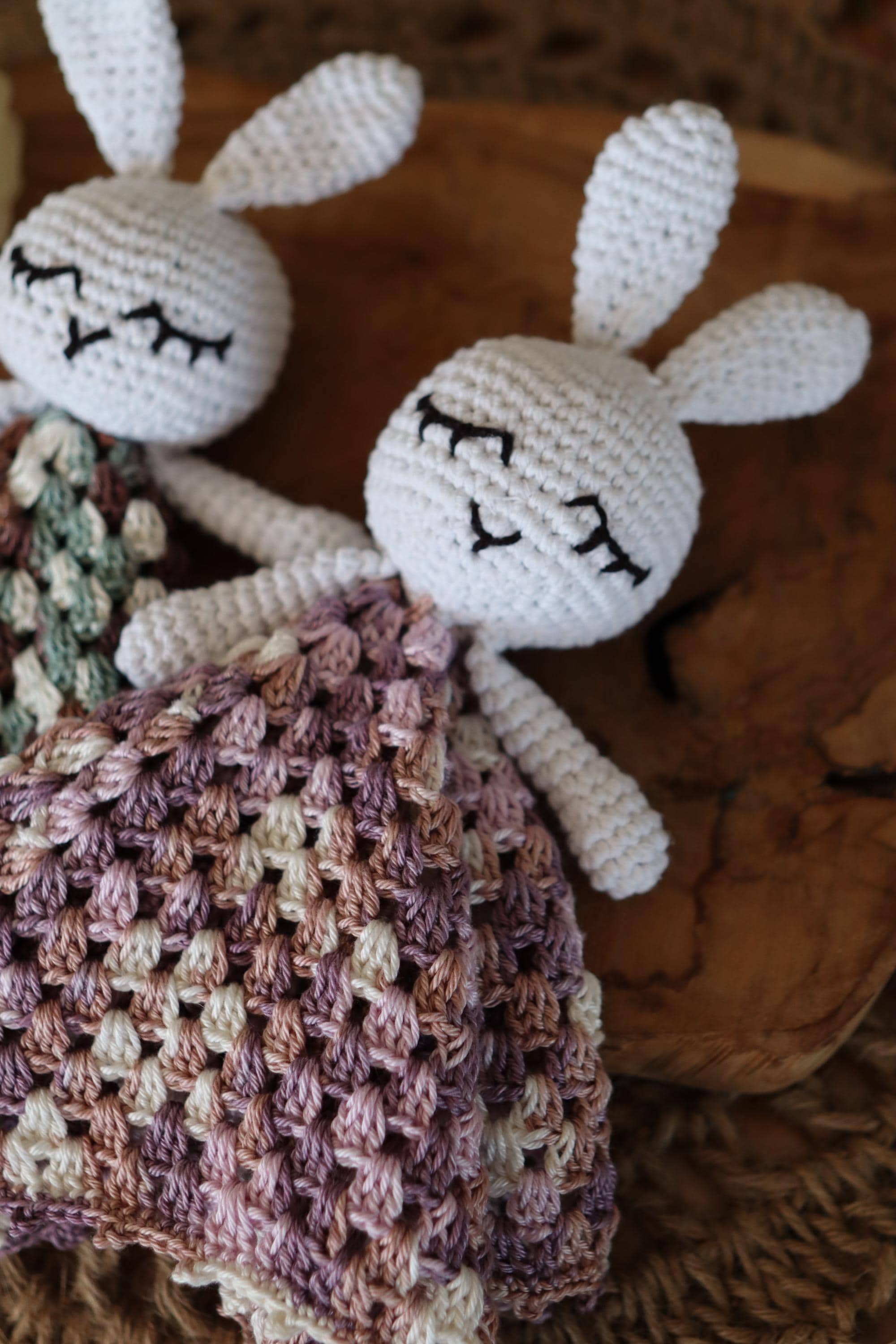 Doudou plat Carré granny