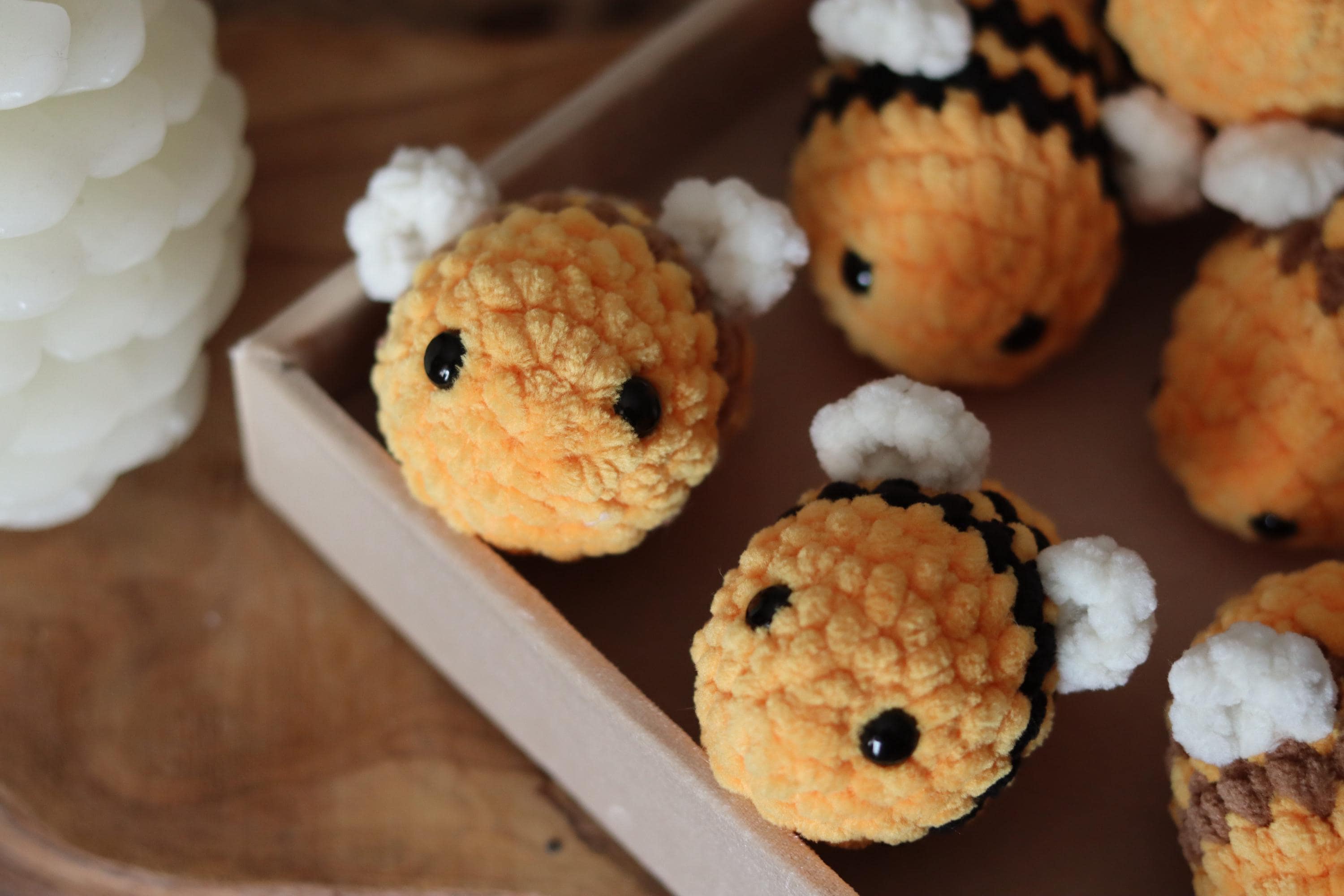 Mini Abeille Porte-clé