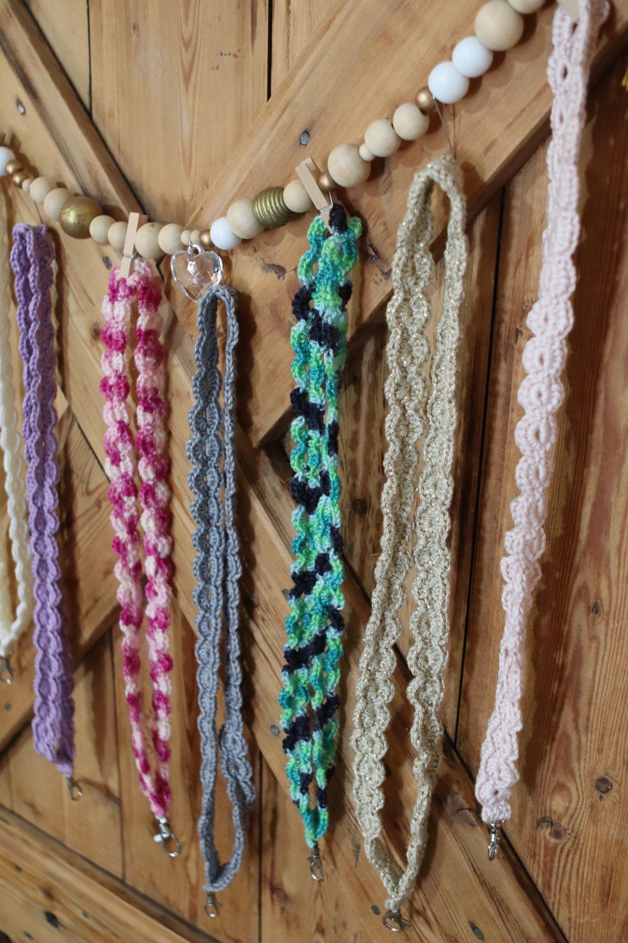 Cordons porte-clés au crochet – Accessoires faits main