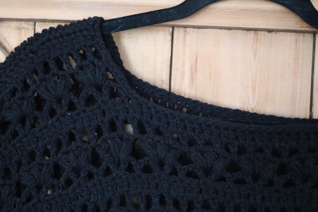 T-shirt Bohème crochet