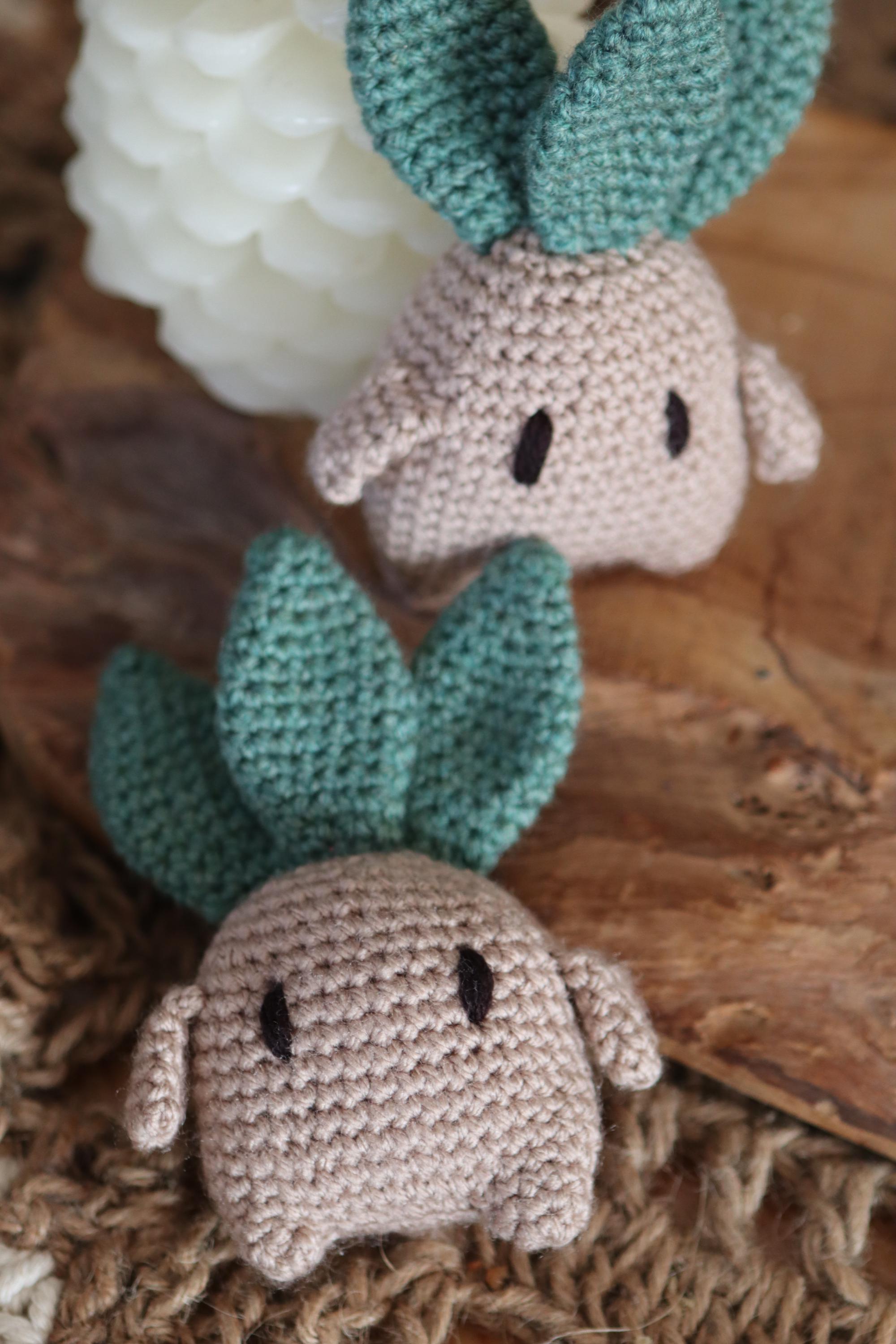 Petite peluche Mandragore Harry potter