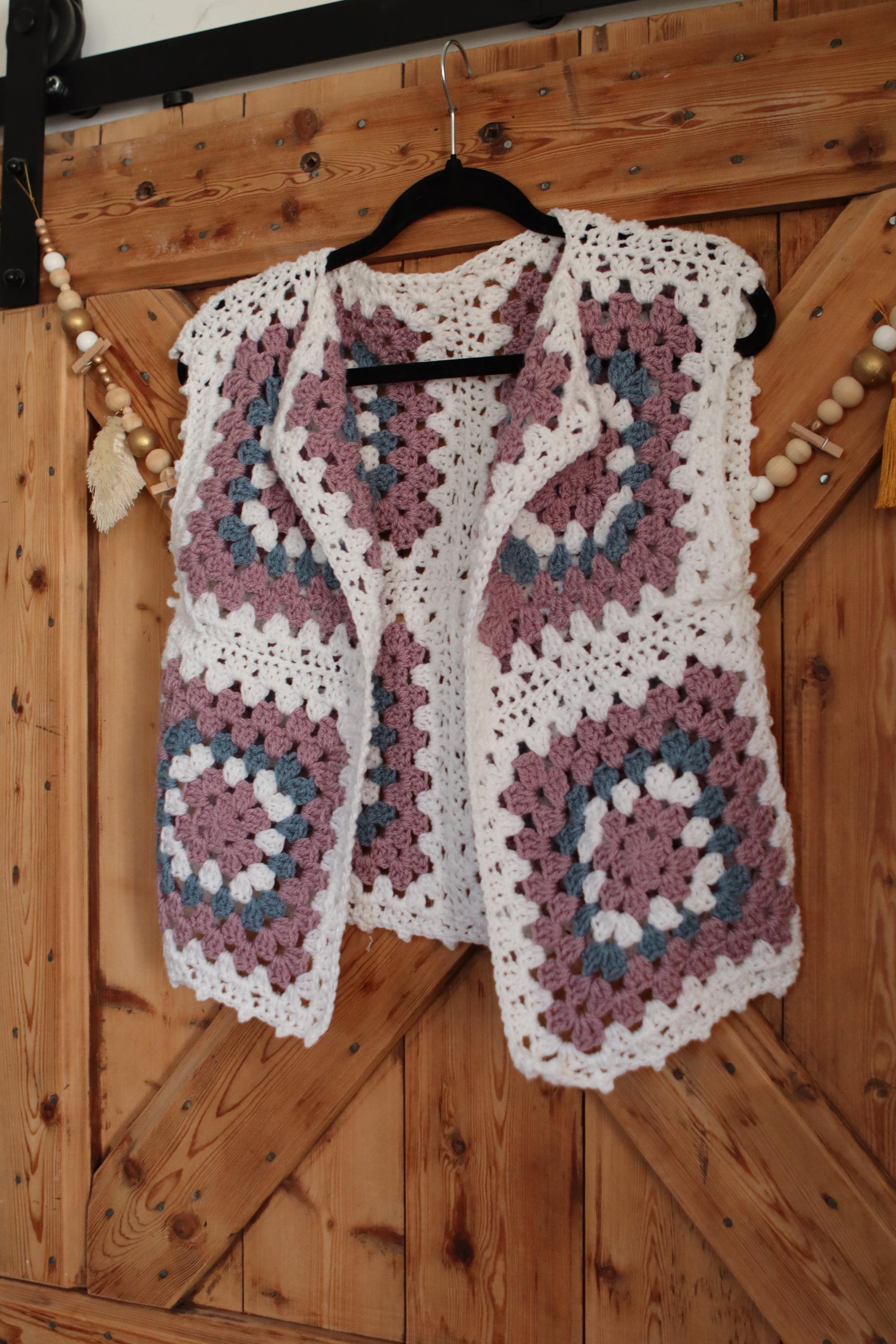 Gilet granny sans manches - Personnalisable