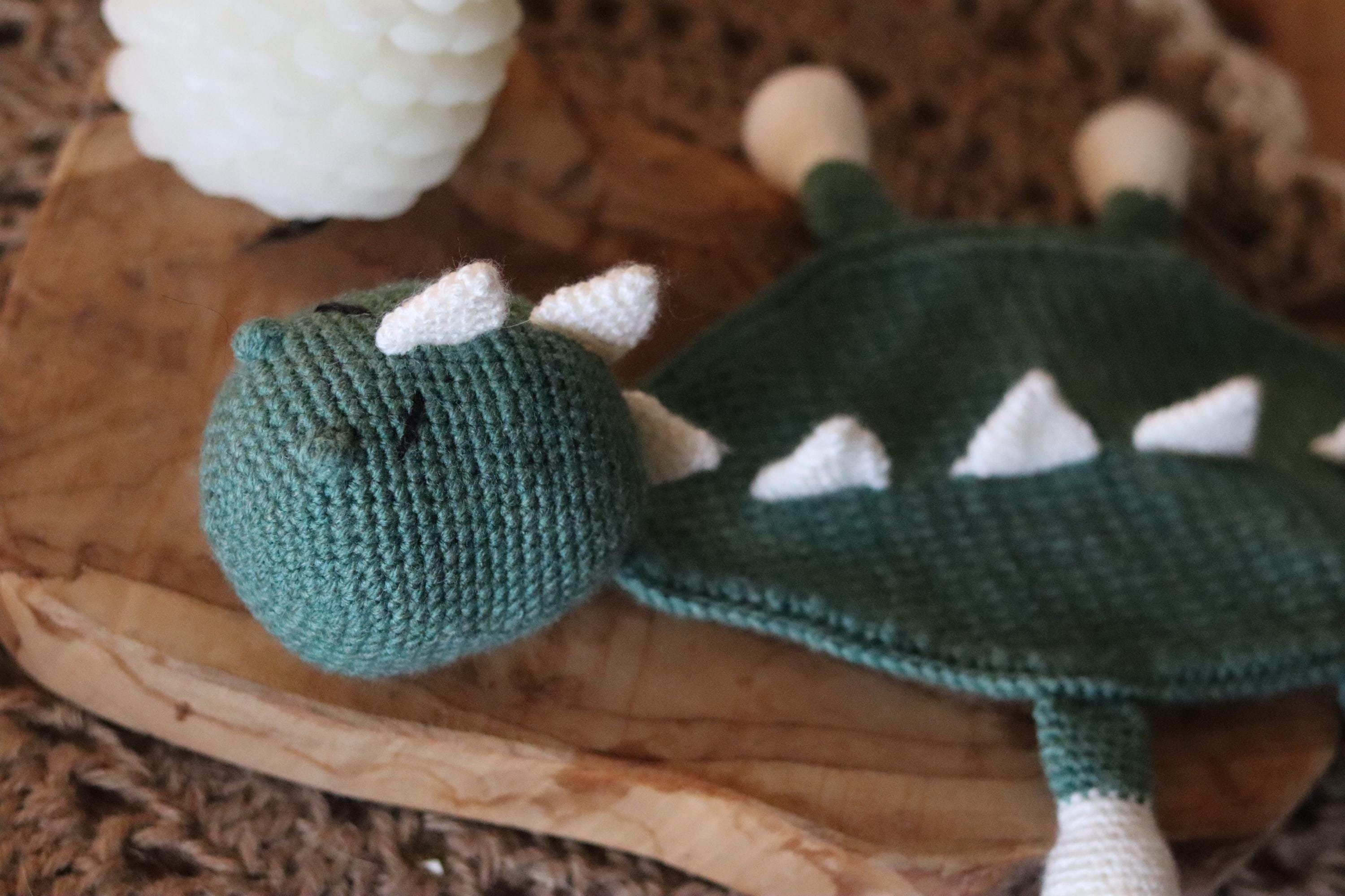 Doudou plat Dinosaure