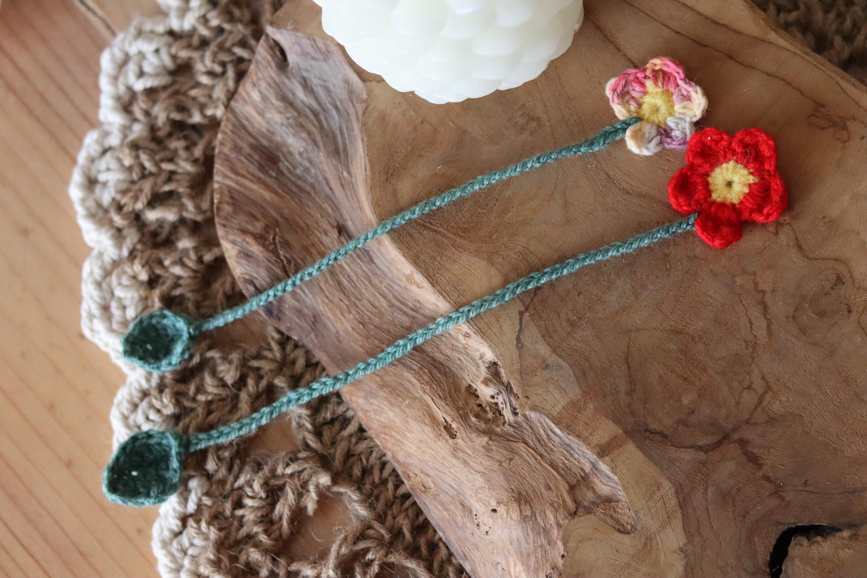 Marque page Fleur