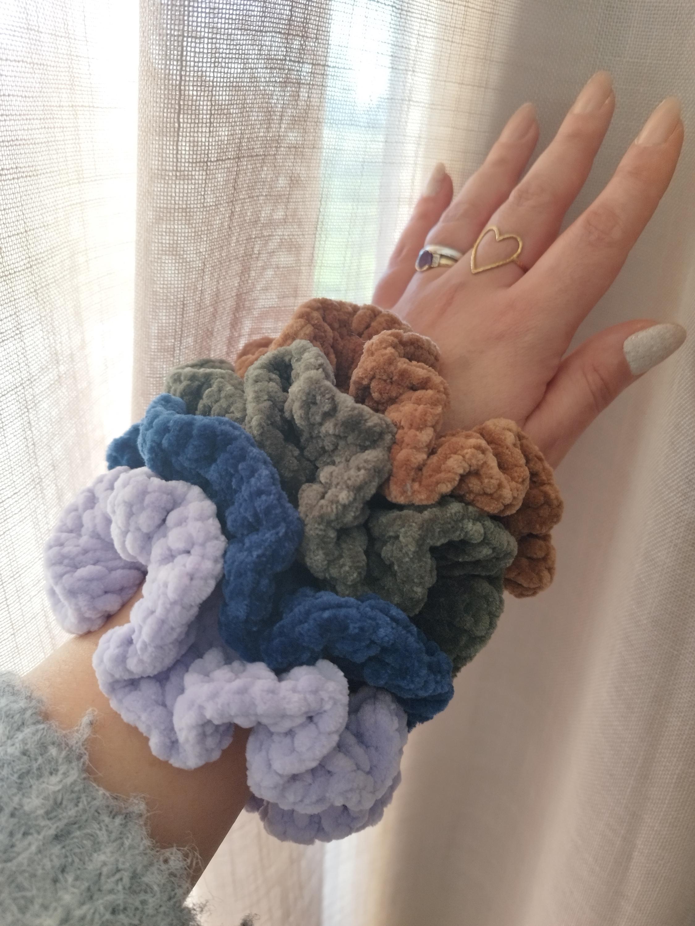 Chouchou au crochet – Fait main