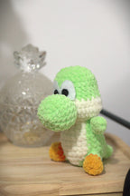 Yoshi au crochet – Création artisanale inspirée de Mario