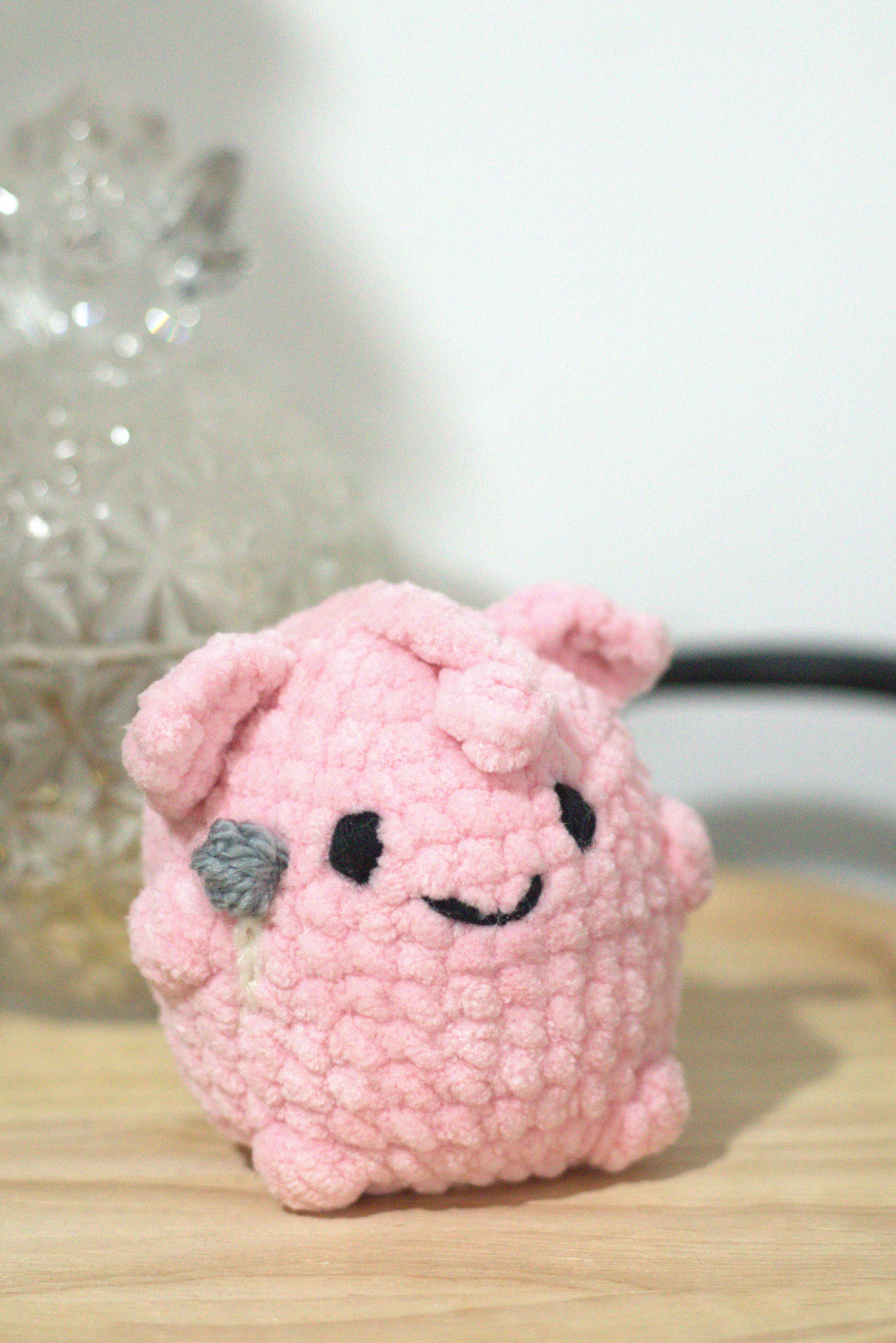 Rondoudou au crochet – Création artisanale inspirée de Pokémon