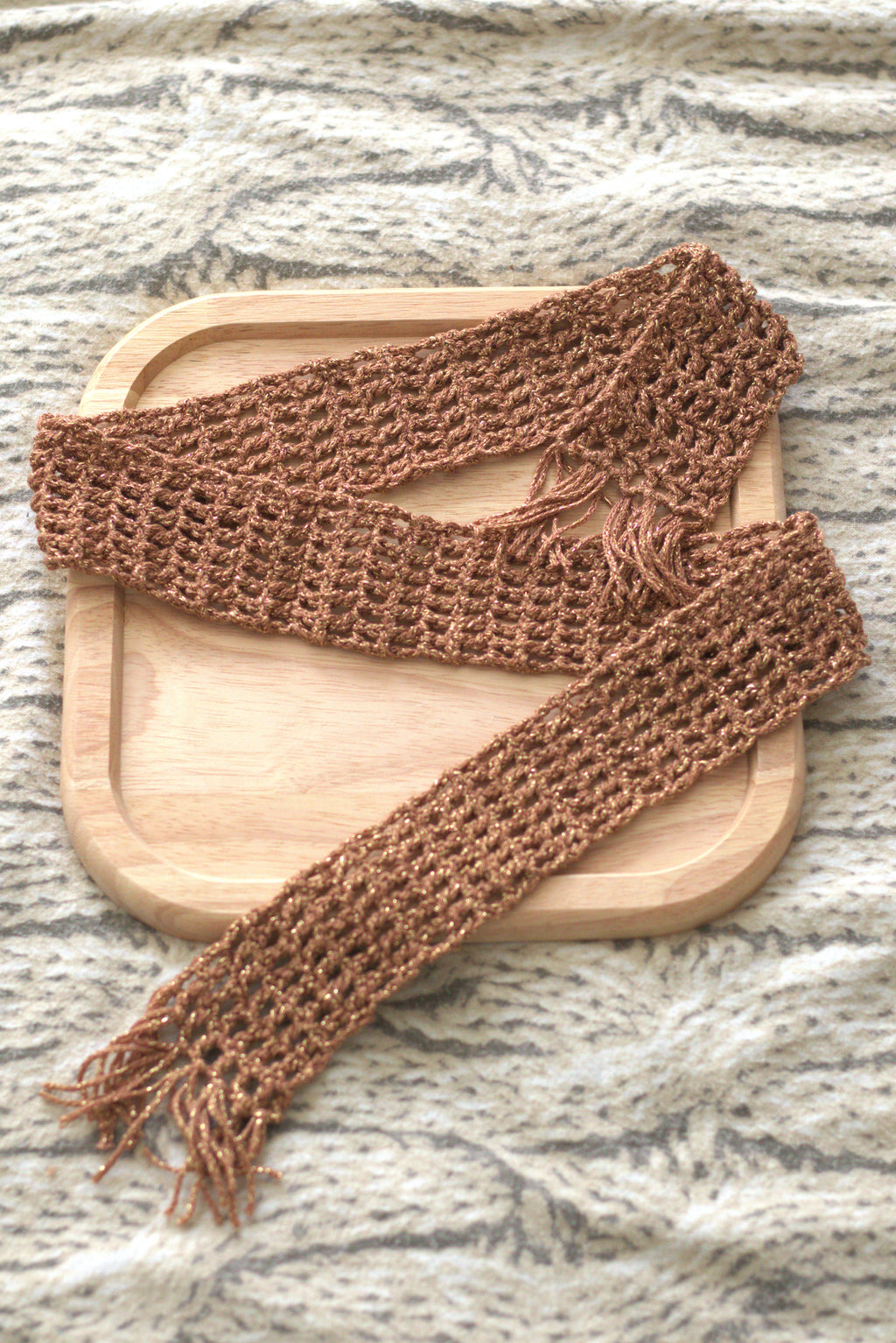Bandeau au crochet polyvalent – Cheveux & ceinture