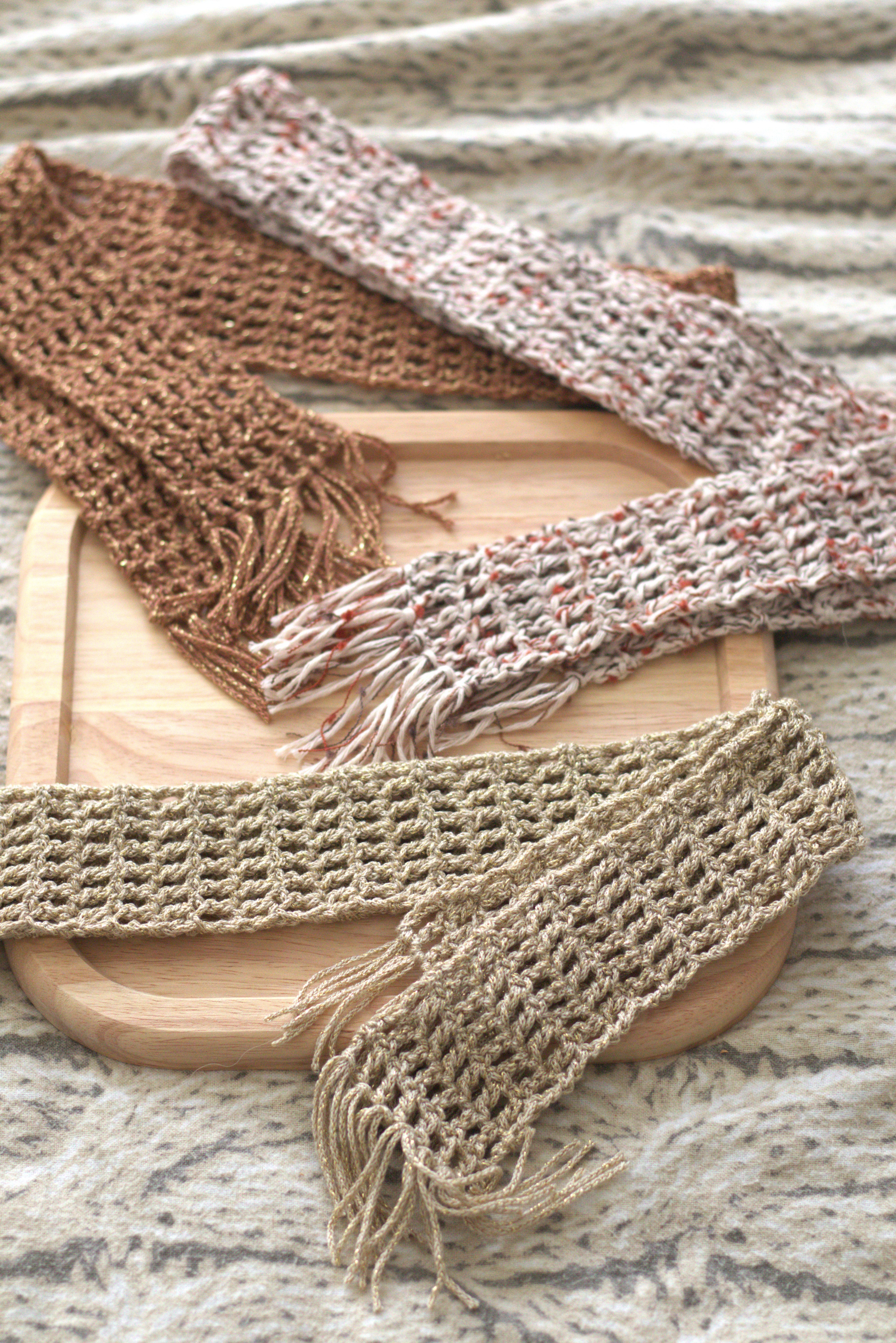 Bandeau au crochet polyvalent – Cheveux & ceinture