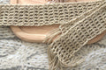 Bandeau au crochet polyvalent – Cheveux & ceinture