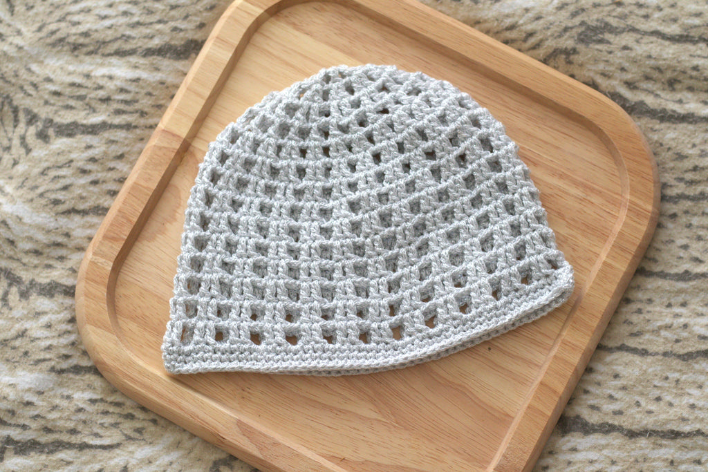 Bonnet résille au crochet – Accessoire tendance fait main ✨
