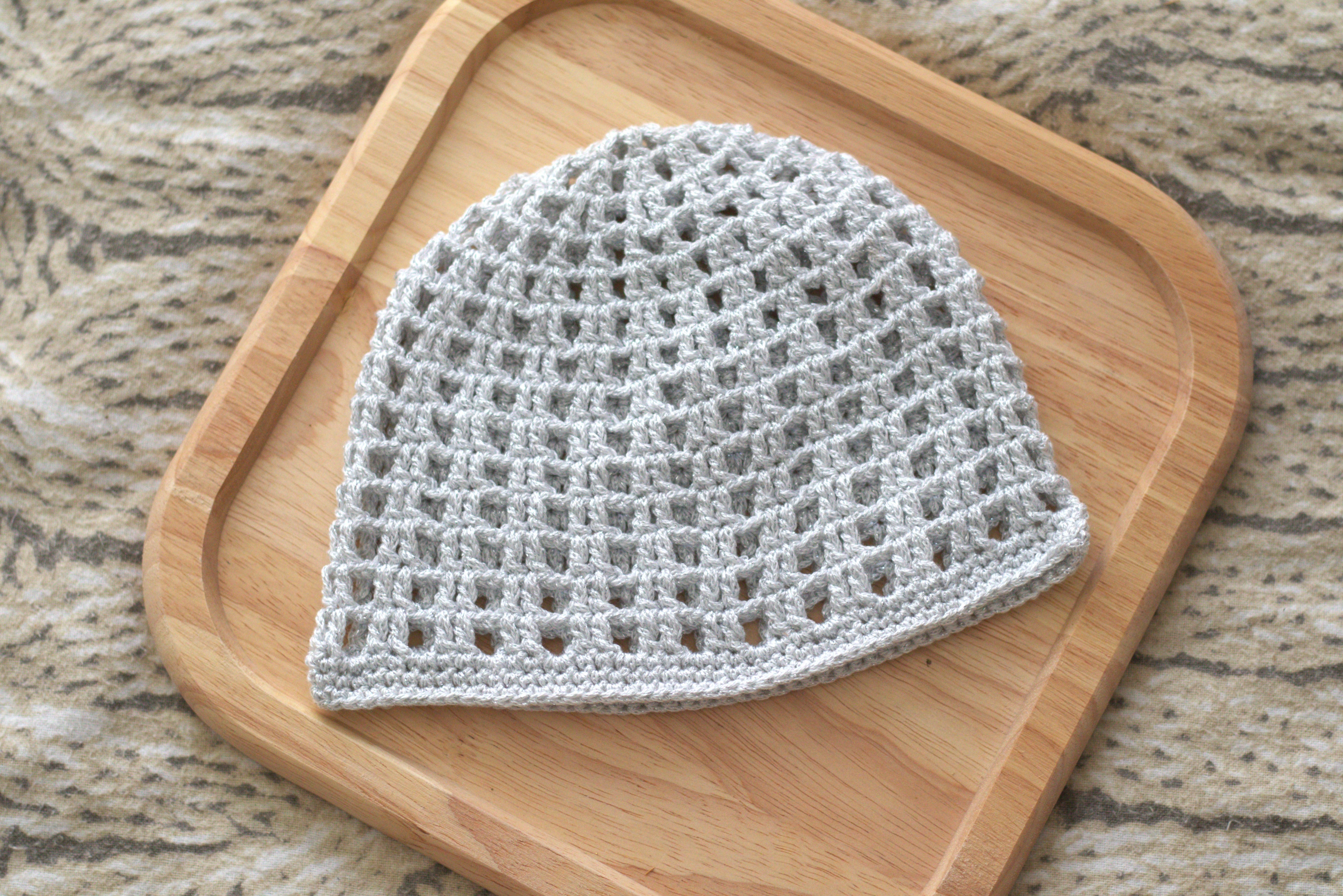 Bonnet résille au crochet – Accessoire tendance fait main ✨