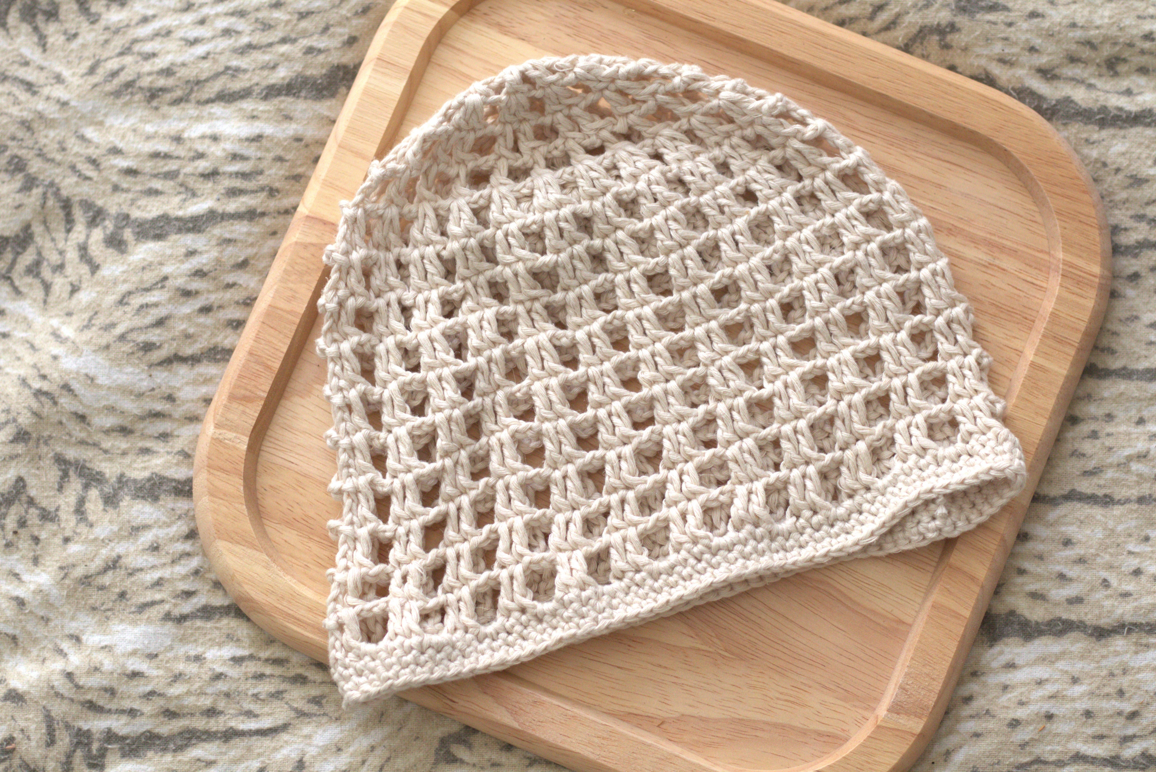 Bonnet résille au crochet – Accessoire tendance fait main ✨