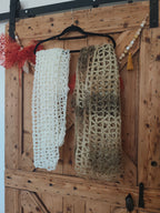 Écharpe effet nuage – Fait main au crochet