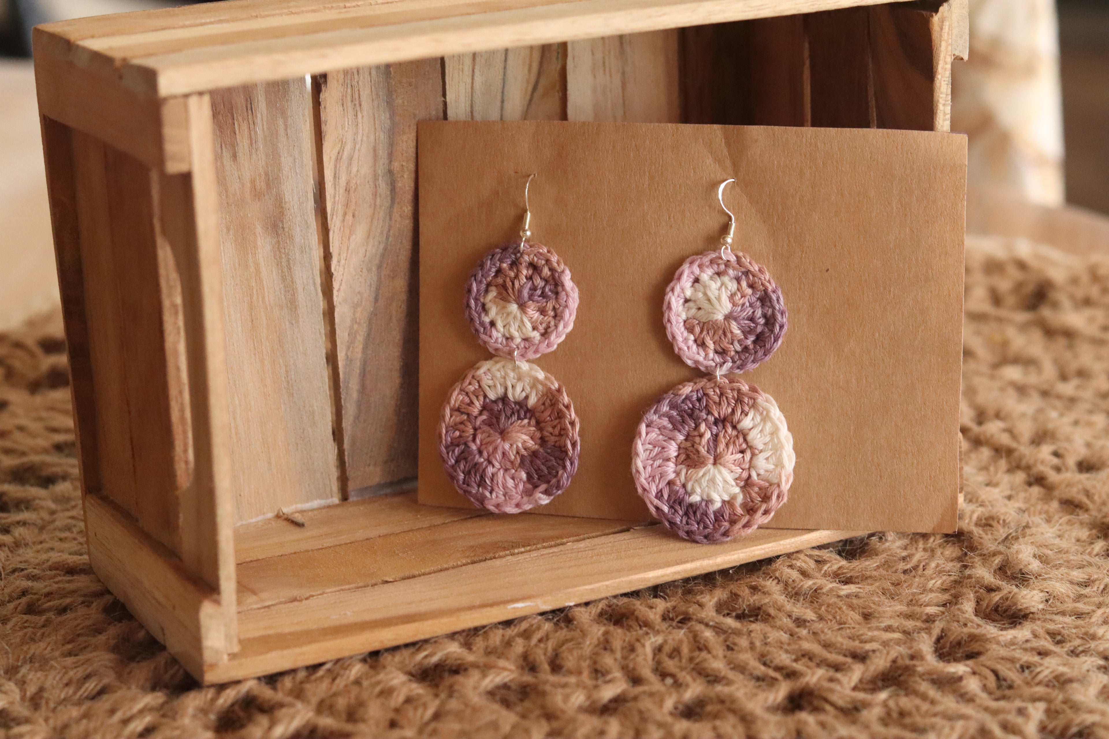 Boucles d'oreilles 2 ronds