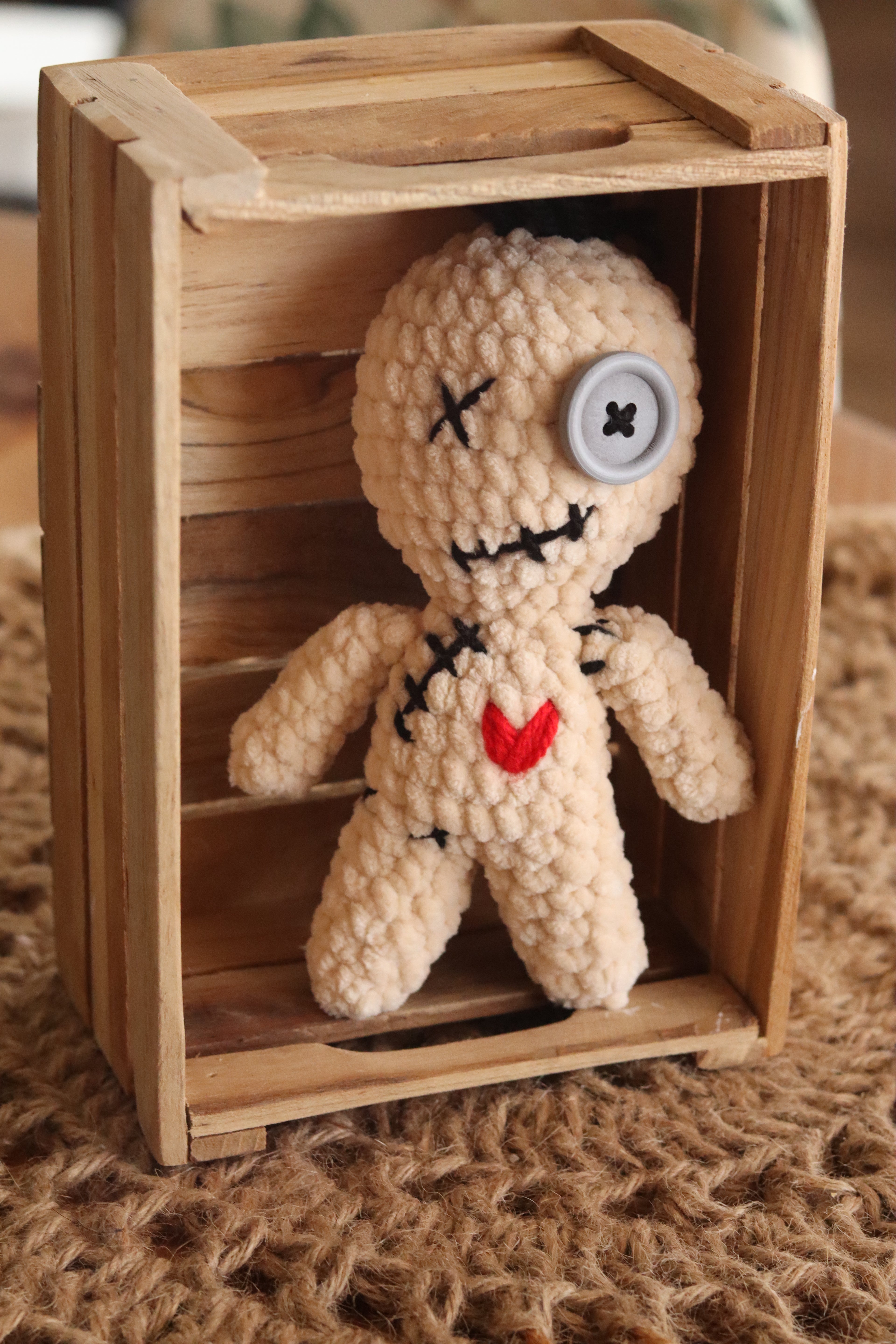 Poupée Vaudou au Crochet – Création Artisanale Fait Main