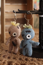 Porte-clé Poupée Vaudou – Création Artisanale Fait Main