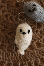 Porte-clé Phoque au Crochet – Fait Main