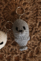 Porte-clé Phoque au Crochet – Fait Main