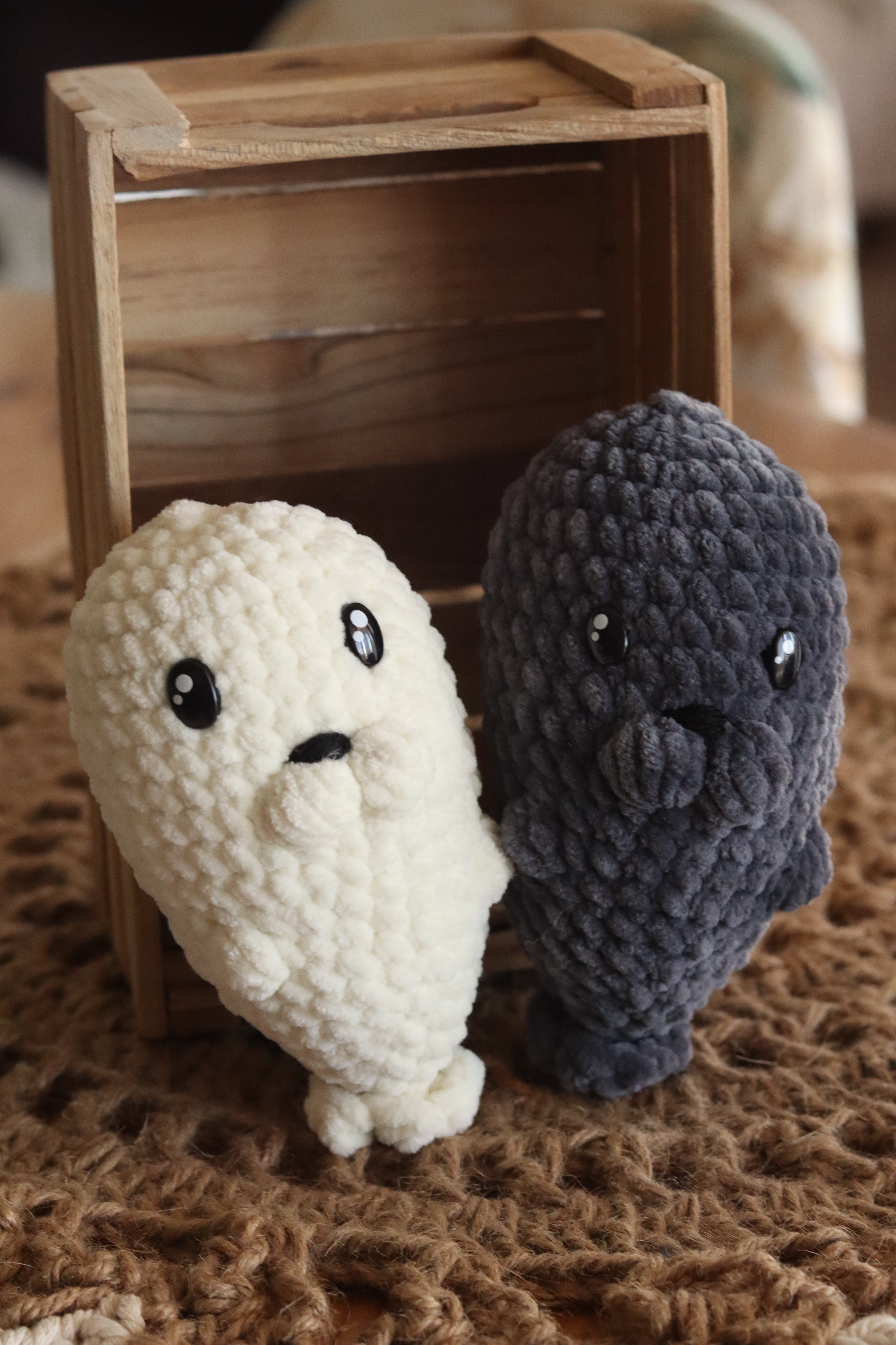 Peluche Phoque au Crochet – Fait Main