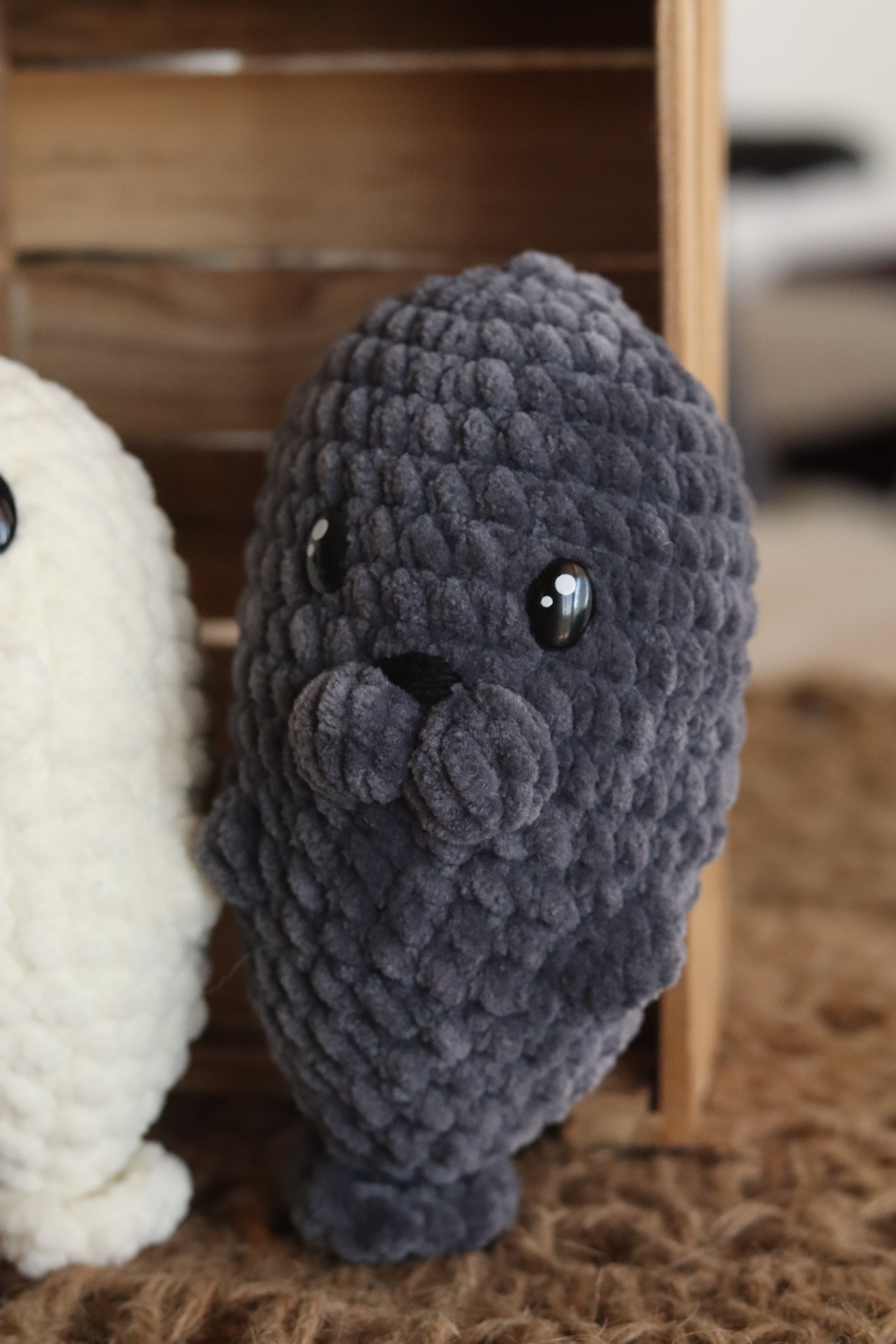 Peluche Phoque au Crochet – Fait Main