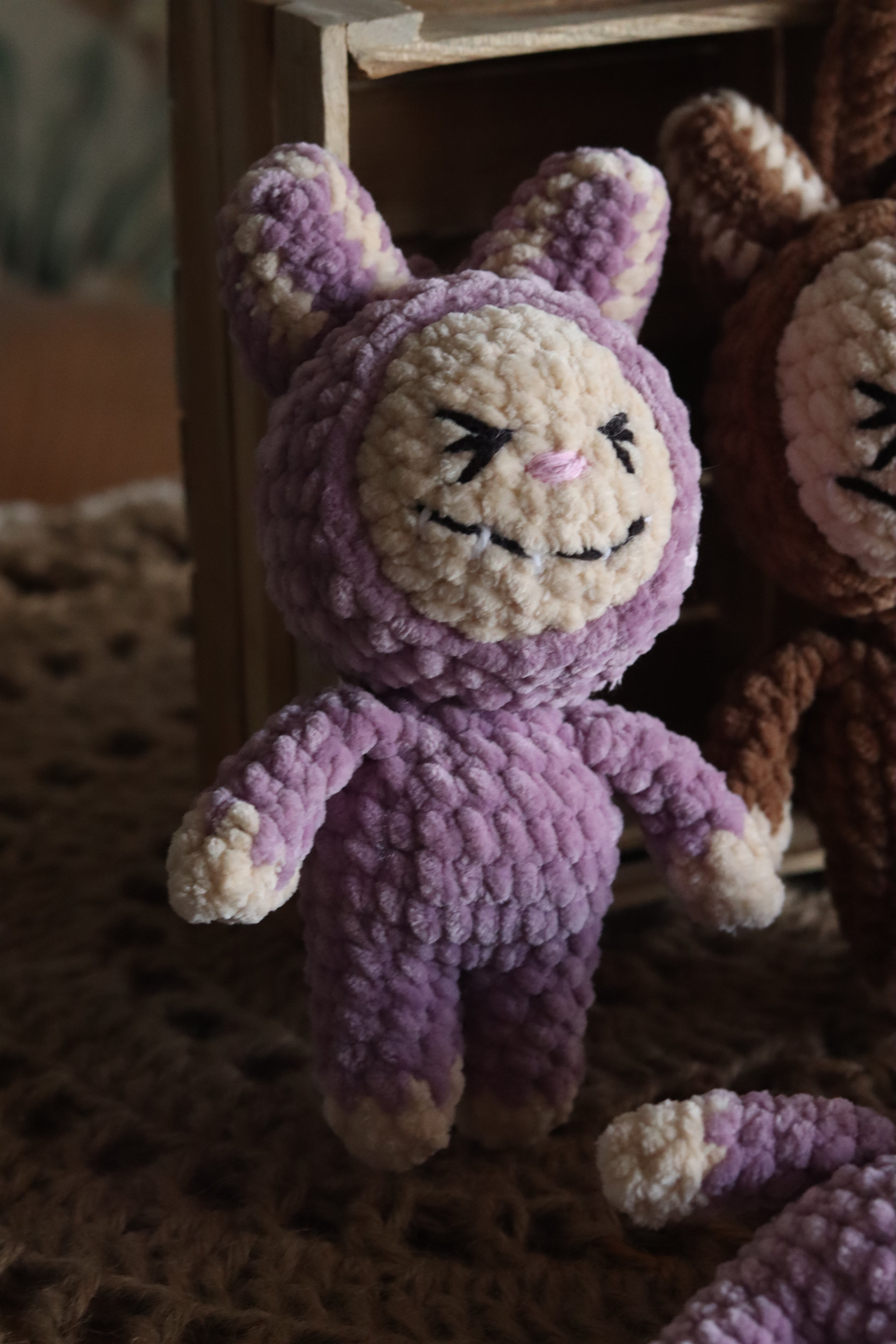 Labubu crochet fait avec Amour