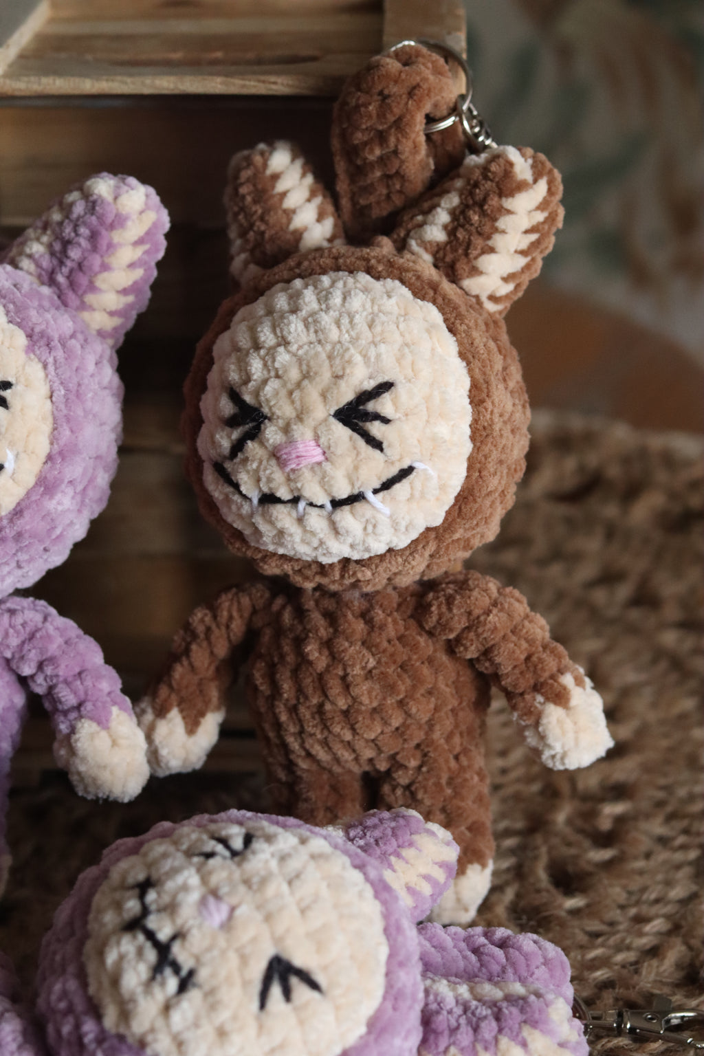 Labubu crochet fait avec Amour