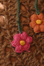 Marque page Fleur relief