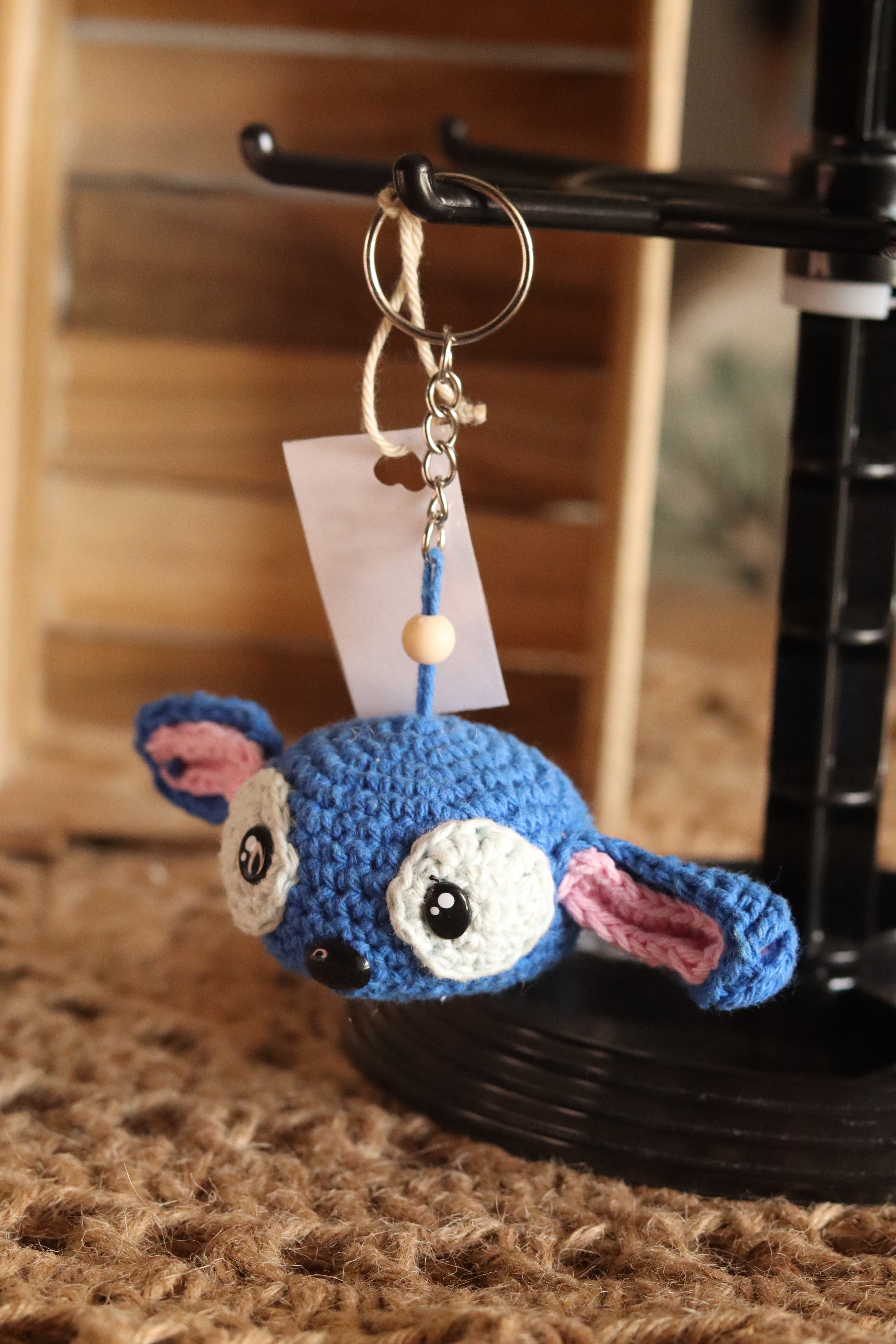 Porte-clé Stitch Prototype – Création Unique