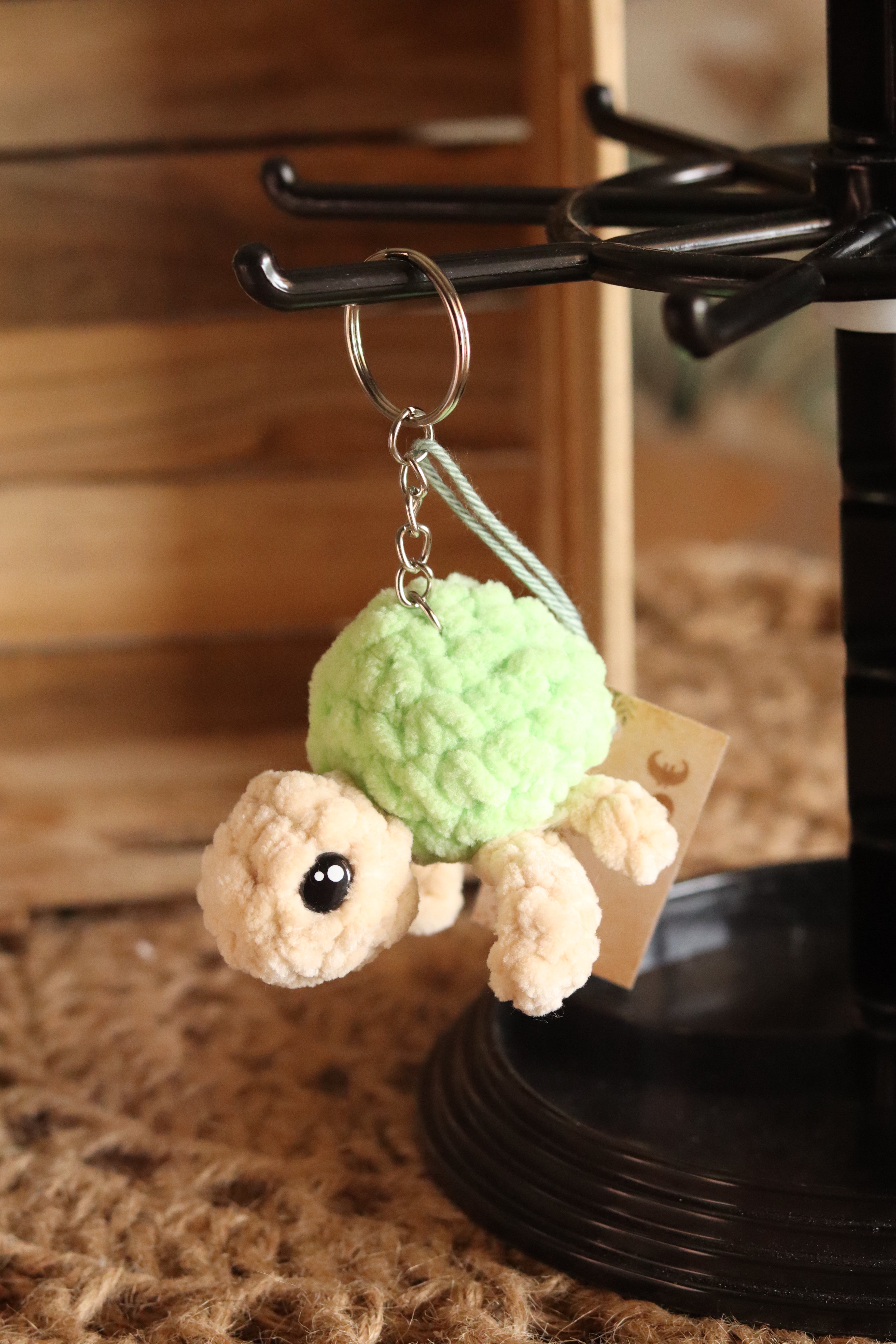 Porte-clé Tortue Prototype – Création Unique