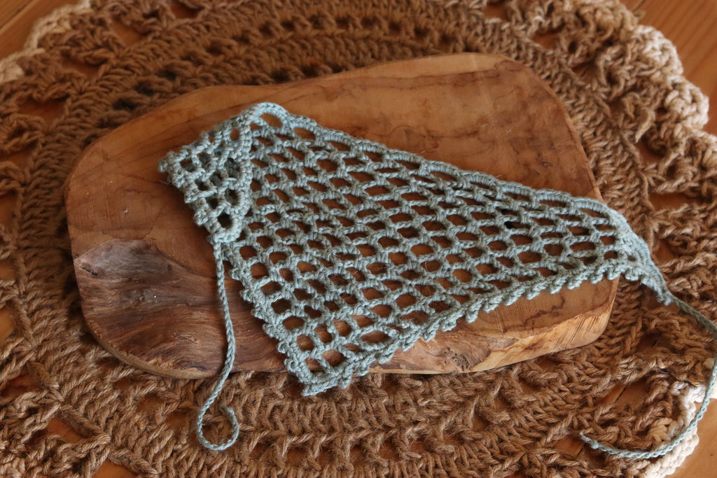 Bandana Résille au crochet - Fait Main