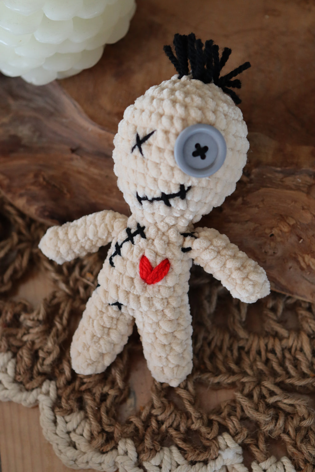 Poupée Vaudou au Crochet – Création Artisanale Fait Main