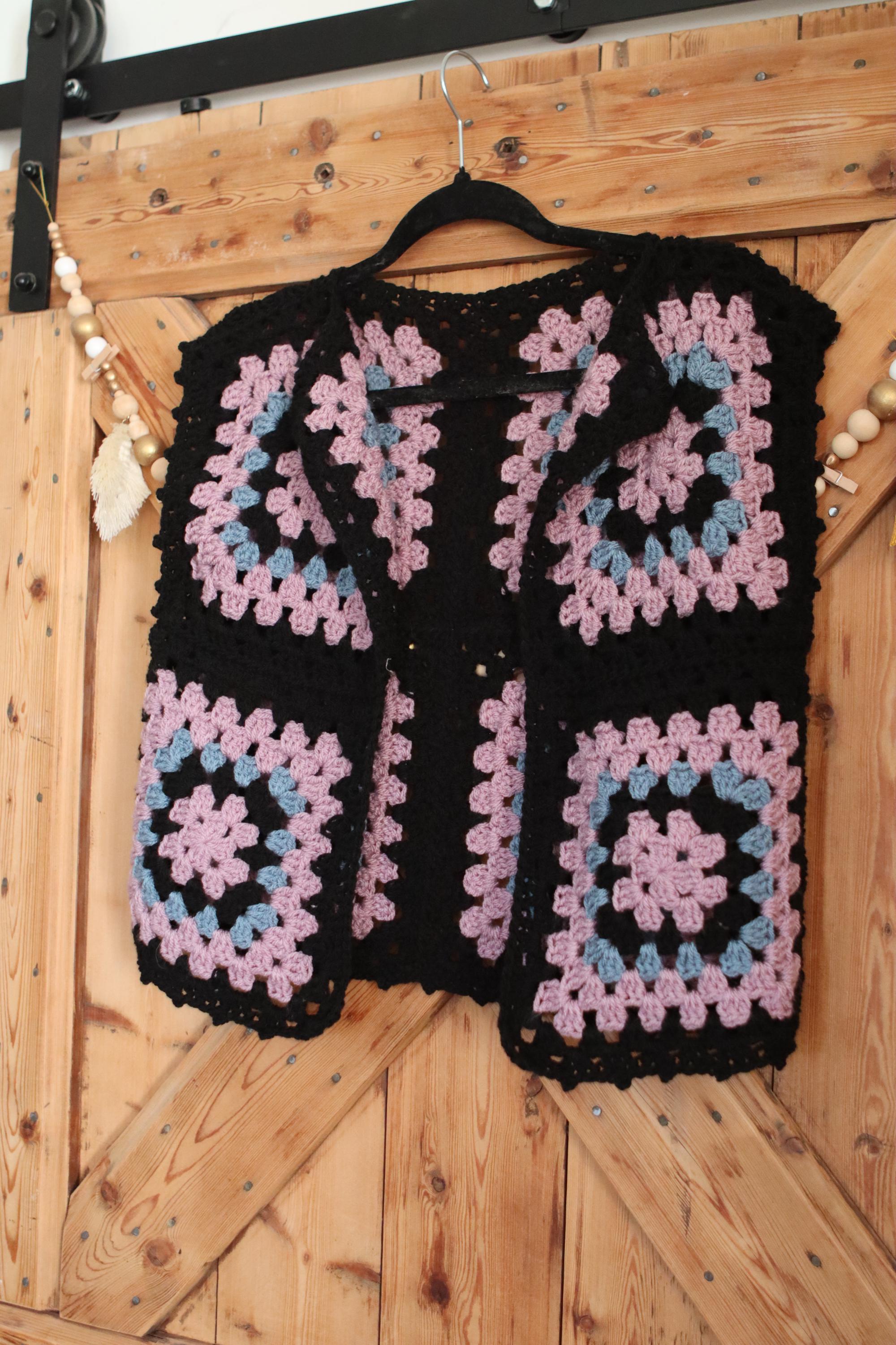 Gilet granny sans manches - Personnalisable