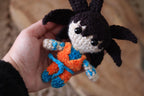 Peluche Goku au Crochet - Amigurumi Dragon ball Fait main