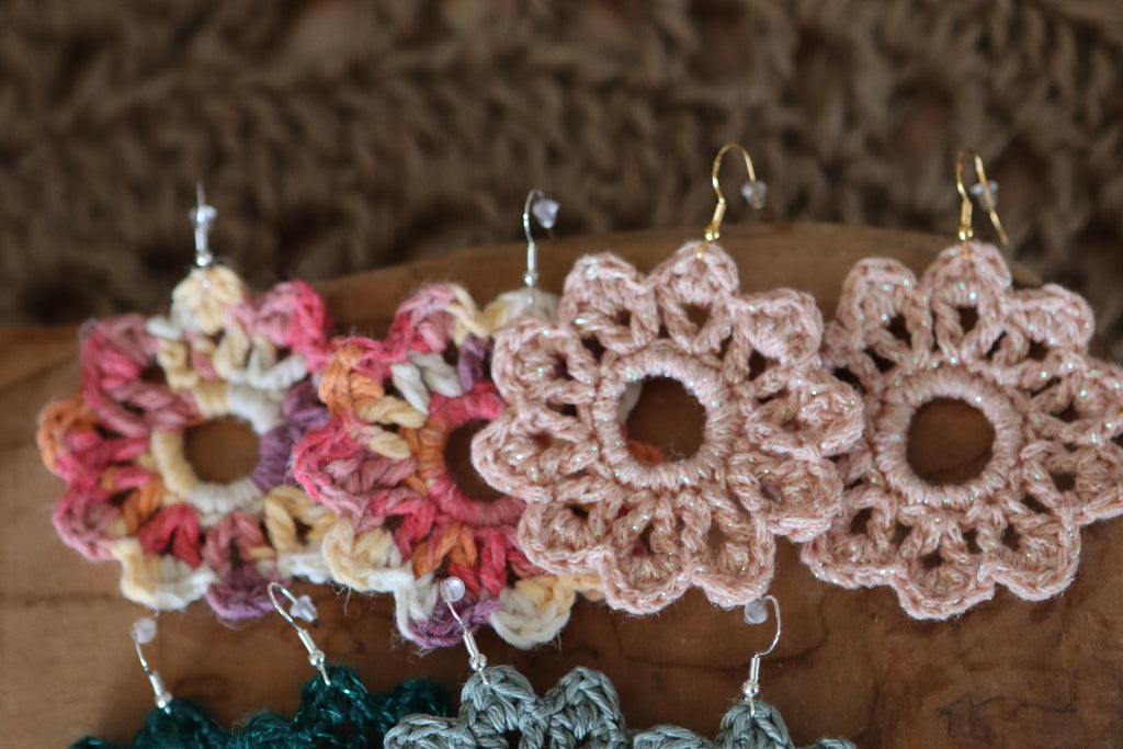 Boucles d'oreilles soleil