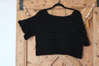 T-shirt Bohème crochet