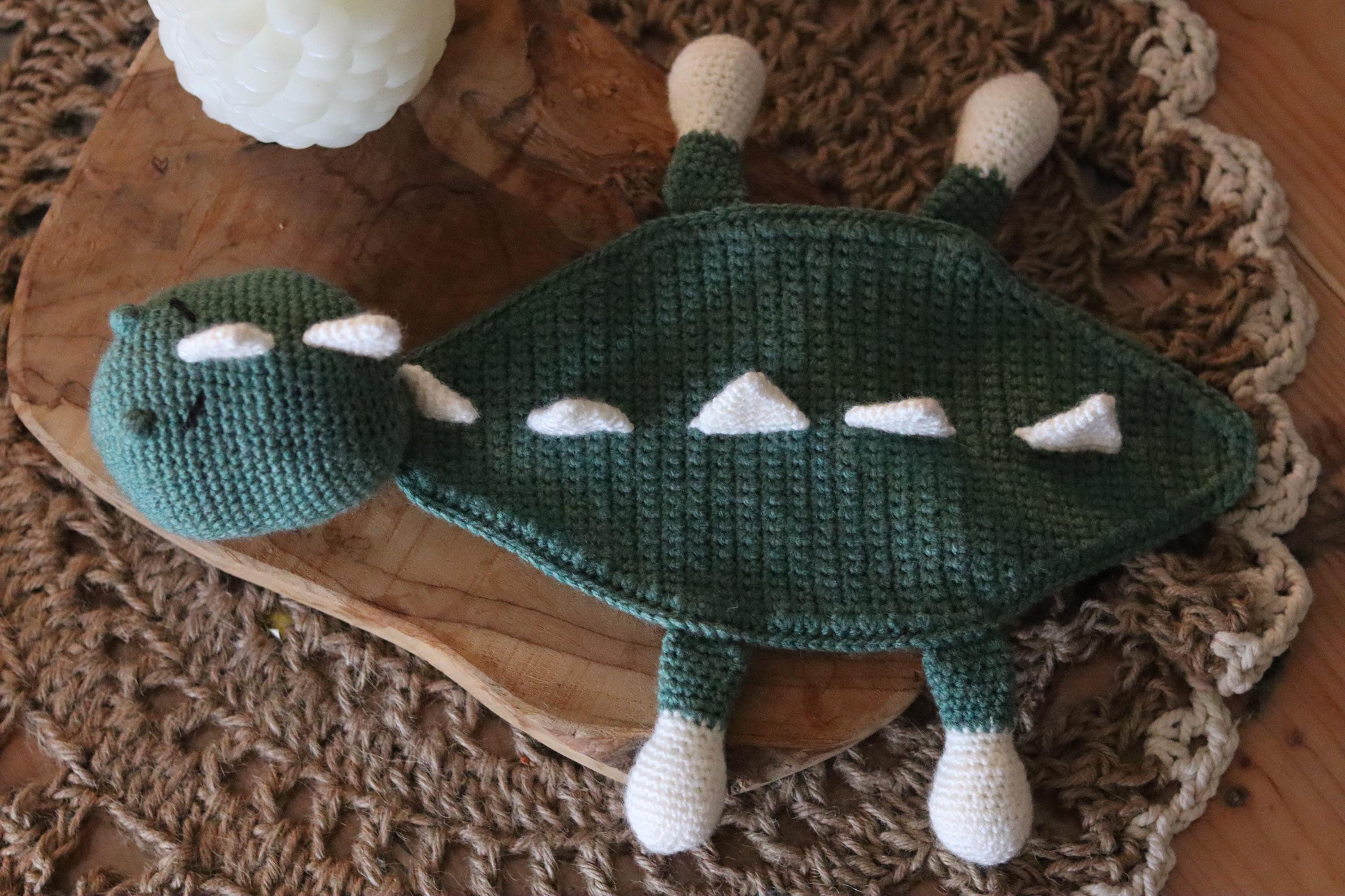 Doudou plat Dinosaure
