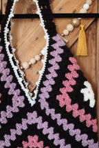 Tote bag granny square deux formats - Fait Main - Personnalisable