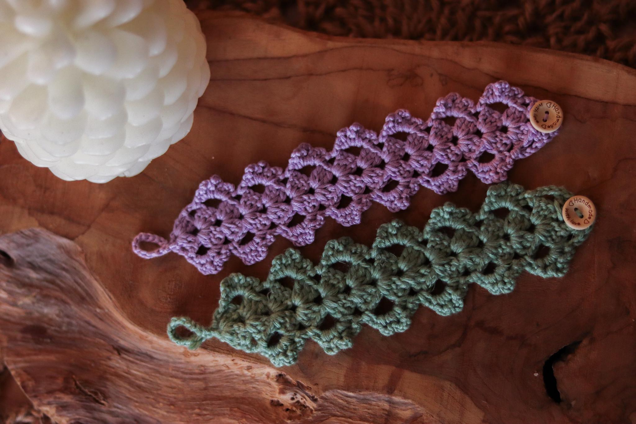 Manchette dentelle