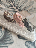 Bracelet crochet bohème pailleté – Adulte & Enfant – Bijou fait main –